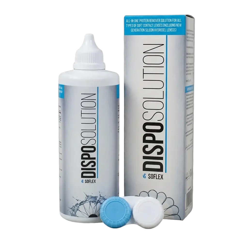 תמיסה לחיטוי וניקוי עדשות מגע