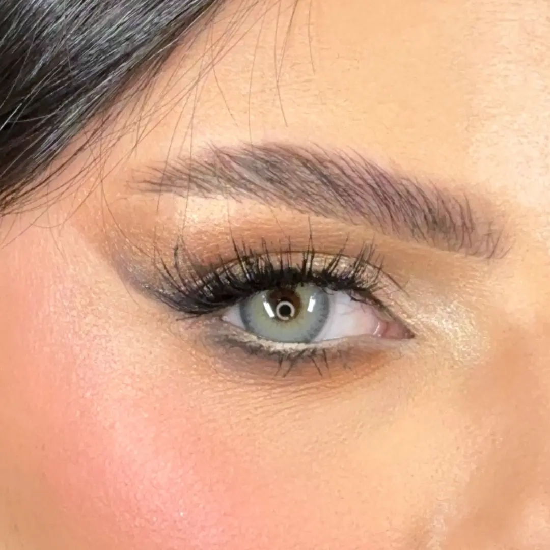 עדשות צבע Siren Blue