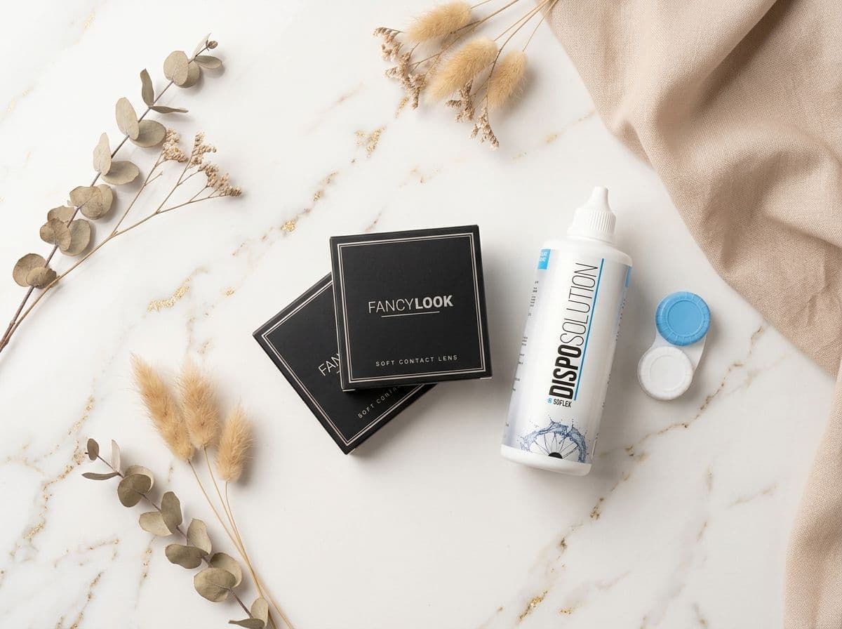 מוצרי FANCYLOOK — עדשות צבע ותמיסה